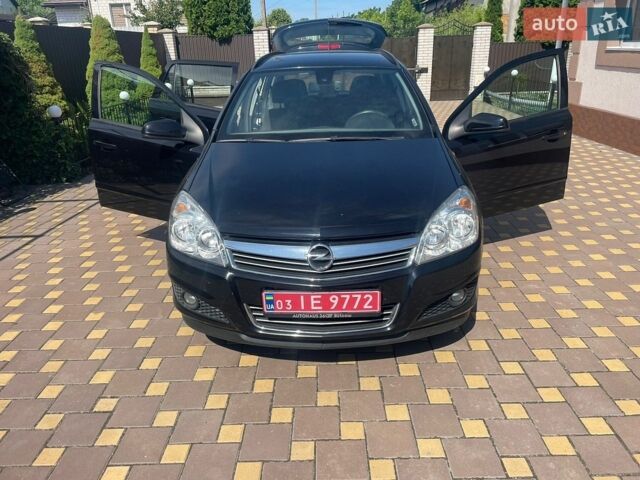 Черный Опель Астра, объемом двигателя 1.8 л и пробегом 190 тыс. км за 5900 $, фото 1 на Automoto.ua