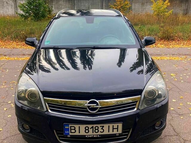 Черный Опель Астра, объемом двигателя 1.6 л и пробегом 224 тыс. км за 6000 $, фото 1 на Automoto.ua