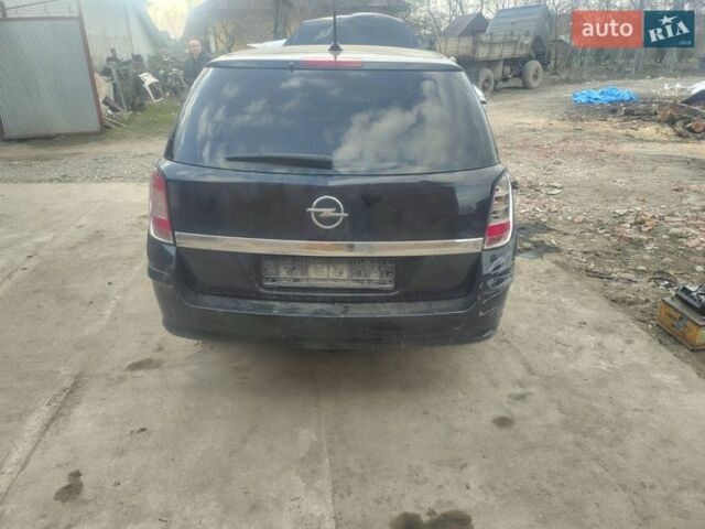 Черный Опель Астра, объемом двигателя 1.3 л и пробегом 220 тыс. км за 1500 $, фото 1 на Automoto.ua