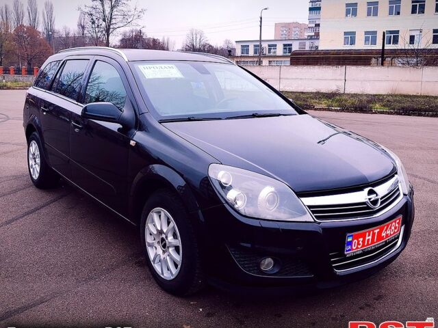 Черный Опель Астра, объемом двигателя 1.6 л и пробегом 172 тыс. км за 5350 $, фото 1 на Automoto.ua