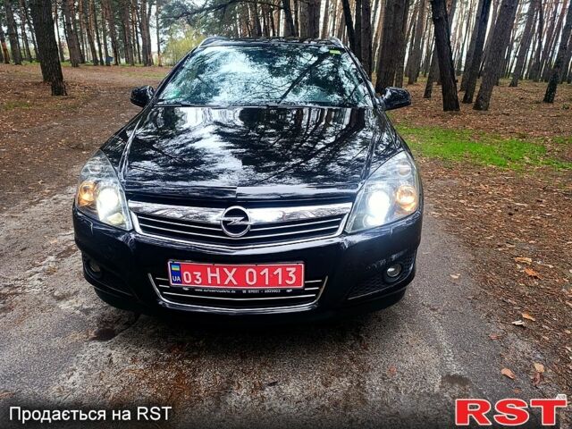 Черный Опель Астра, объемом двигателя 1.8 л и пробегом 208 тыс. км за 6800 $, фото 1 на Automoto.ua