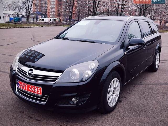 Черный Опель Астра, объемом двигателя 1.6 л и пробегом 172 тыс. км за 5350 $, фото 1 на Automoto.ua