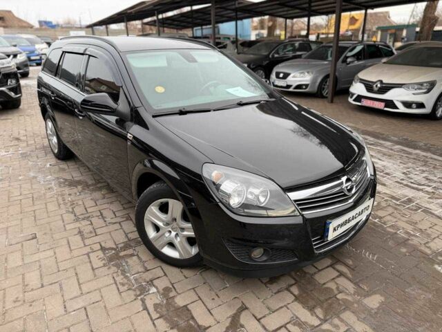Черный Опель Астра, объемом двигателя 1.7 л и пробегом 234 тыс. км за 6400 $, фото 1 на Automoto.ua