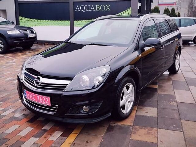 Черный Опель Астра, объемом двигателя 1.6 л и пробегом 212 тыс. км за 5750 $, фото 1 на Automoto.ua