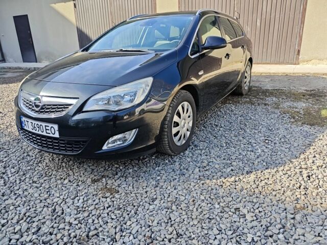 Чорний Опель Астра, об'ємом двигуна 1.7 л та пробігом 229 тис. км за 7200 $, фото 1 на Automoto.ua