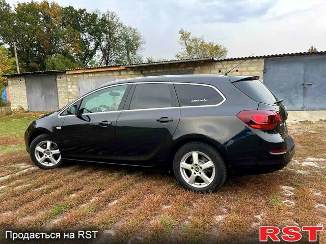 Чорний Опель Астра, об'ємом двигуна 1.7 л та пробігом 215 тис. км за 5900 $, фото 1 на Automoto.ua
