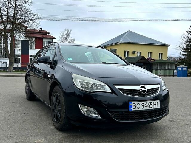 Черный Опель Астра, объемом двигателя 1.7 л и пробегом 25600 тыс. км за 6200 $, фото 1 на Automoto.ua