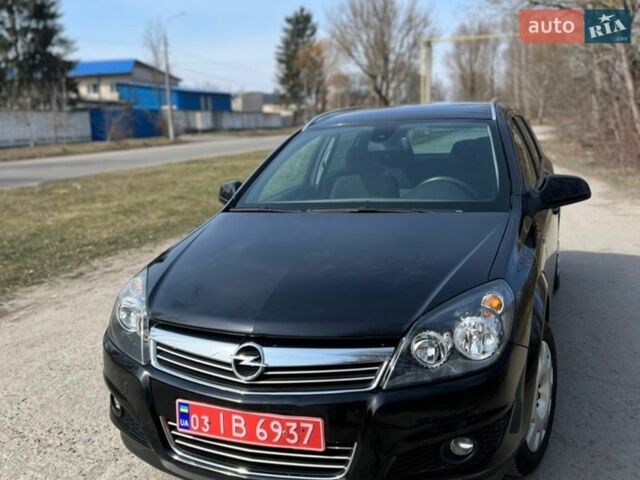 Черный Опель Астра, объемом двигателя 1.6 л и пробегом 213 тыс. км за 6300 $, фото 1 на Automoto.ua