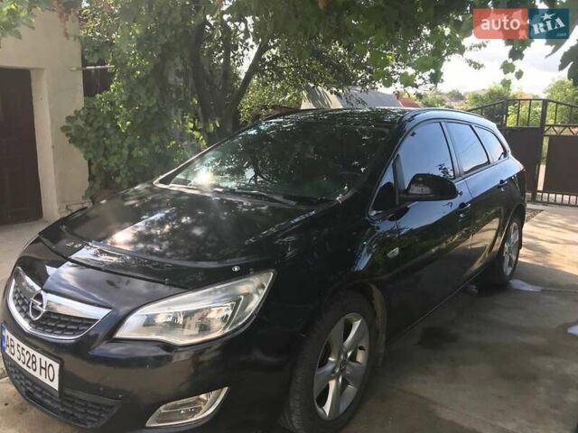 Опель Астра 2011 у Ямпіль на Automoto.ua Чорний Опель Астра, об'ємом двигуна 1.25 л та пробігом 255 тис. км за 5300 $, фото 1 на Automoto.ua