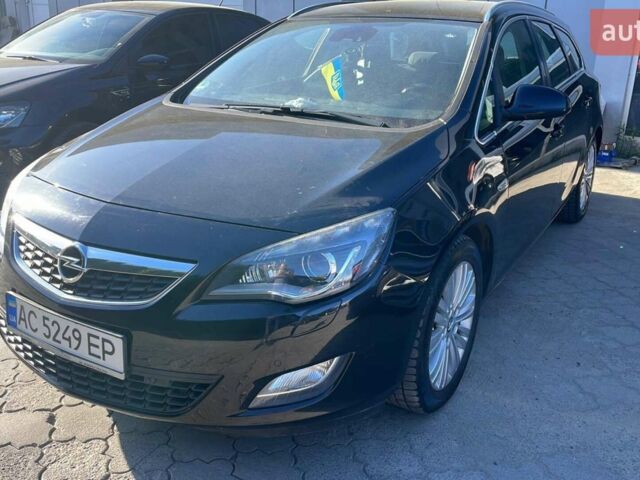 Чорний Опель Астра, об'ємом двигуна 1.96 л та пробігом 231 тис. км за 7500 $, фото 1 на Automoto.ua