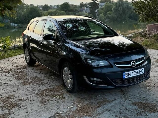 Черный Опель Астра, объемом двигателя 1.7 л и пробегом 275 тыс. км за 6004 $, фото 1 на Automoto.ua
