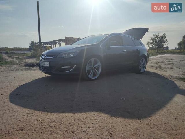 Чорний Опель Астра, об'ємом двигуна 1.7 л та пробігом 208 тис. км за 7899 $, фото 1 на Automoto.ua