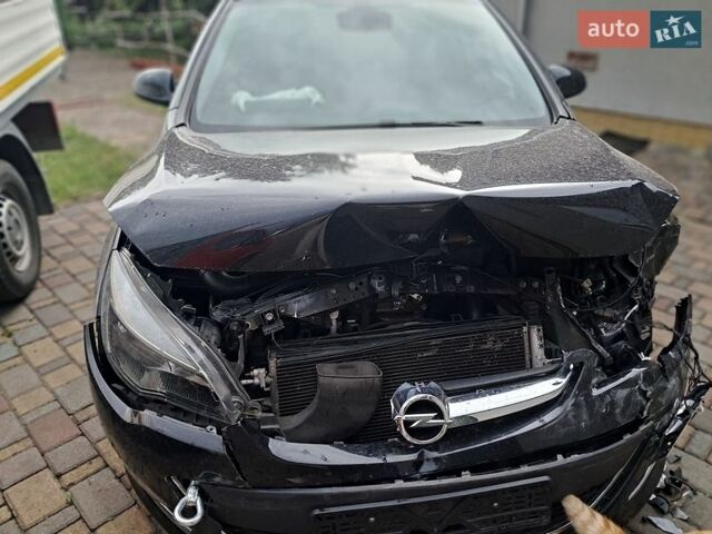 Черный Опель Астра, объемом двигателя 1.7 л и пробегом 184 тыс. км за 3700 $, фото 1 на Automoto.ua