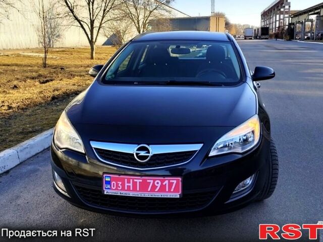 Черный Опель Астра, объемом двигателя 1.4 л и пробегом 195 тыс. км за 5999 $, фото 1 на Automoto.ua