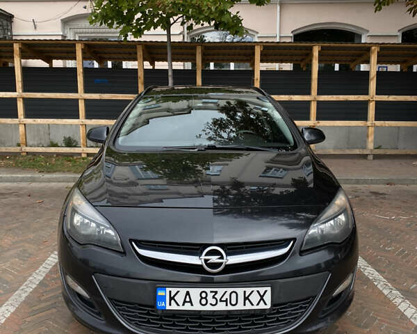 Черный Опель Астра, объемом двигателя 1.7 л и пробегом 300 тыс. км за 6150 $, фото 1 на Automoto.ua