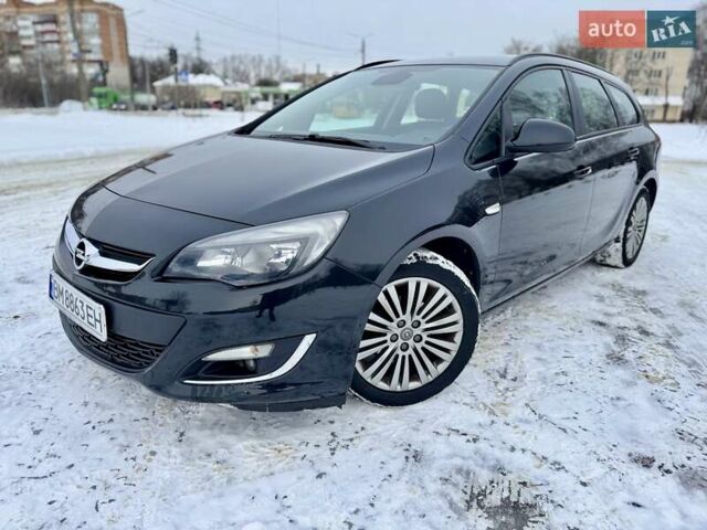 Черный Опель Астра, объемом двигателя 1.4 л и пробегом 245 тыс. км за 7499 $, фото 1 на Automoto.ua