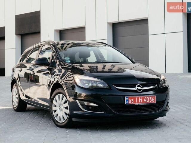 Черный Опель Астра, объемом двигателя 1.7 л и пробегом 235 тыс. км за 7150 $, фото 1 на Automoto.ua