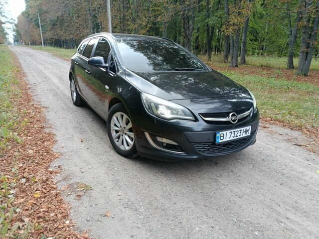 Черный Опель Астра, объемом двигателя 1.7 л и пробегом 340 тыс. км за 7992 $, фото 1 на Automoto.ua