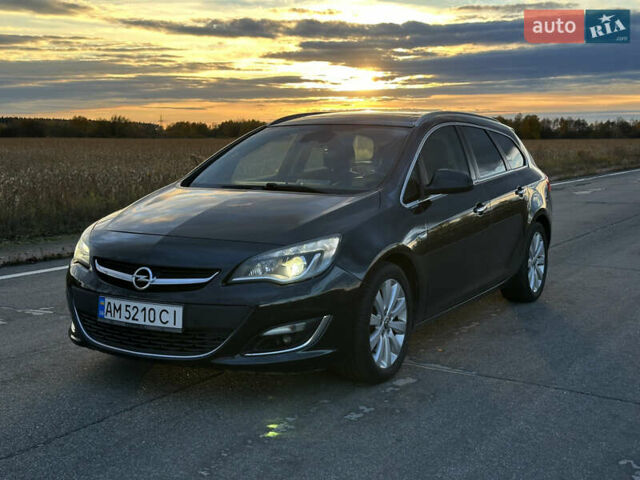 Опель Астра 2013 у Житомирі на Automoto.ua Чорний Опель Астра, об'ємом двигуна 1.7 л та пробігом 193 тис. км за 7800 $, фото 1 на Automoto.ua