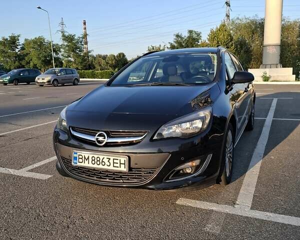 Черный Опель Астра, объемом двигателя 1.4 л и пробегом 236 тыс. км за 8200 $, фото 1 на Automoto.ua
