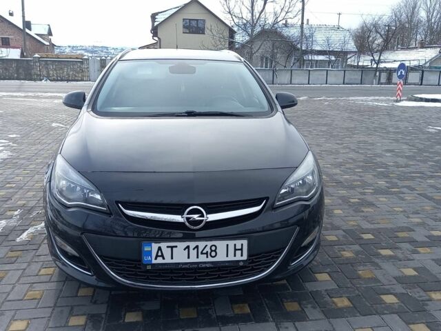 Черный Опель Астра, объемом двигателя 1.4 л и пробегом 170 тыс. км за 7900 $, фото 1 на Automoto.ua