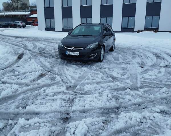 Черный Опель Астра, объемом двигателя 2 л и пробегом 276 тыс. км за 7900 $, фото 1 на Automoto.ua