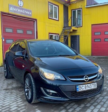 Черный Опель Астра, объемом двигателя 1.7 л и пробегом 270 тыс. км за 6500 $, фото 1 на Automoto.ua