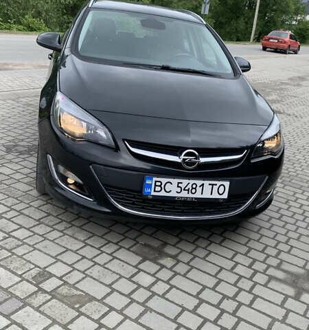 Черный Опель Астра, объемом двигателя 1.7 л и пробегом 234 тыс. км за 8700 $, фото 1 на Automoto.ua
