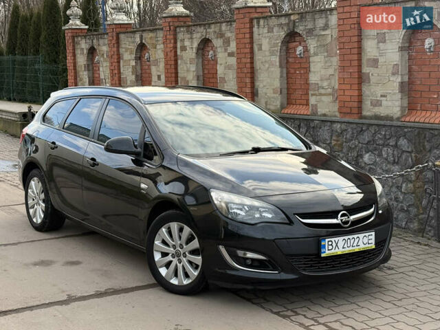 Черный Опель Астра, объемом двигателя 1.7 л и пробегом 258 тыс. км за 6999 $, фото 1 на Automoto.ua