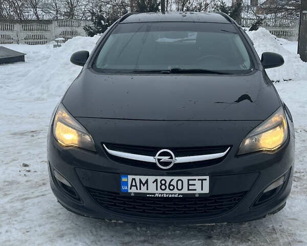 Чорний Опель Астра, об'ємом двигуна 2 л та пробігом 239 тис. км за 8400 $, фото 1 на Automoto.ua