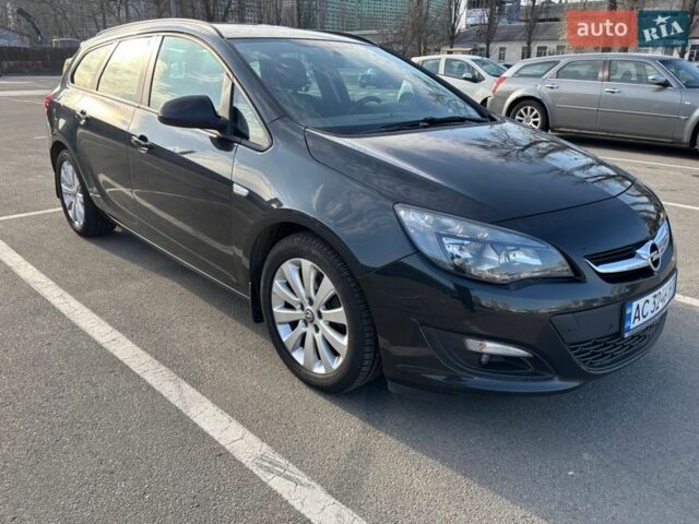 Черный Опель Астра, объемом двигателя 1.69 л и пробегом 192 тыс. км за 8500 $, фото 1 на Automoto.ua