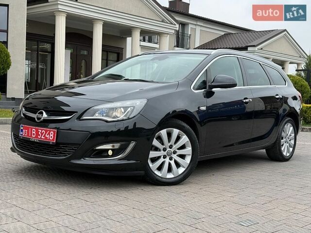 Черный Опель Астра, объемом двигателя 1.7 л и пробегом 226 тыс. км за 8950 $, фото 1 на Automoto.ua