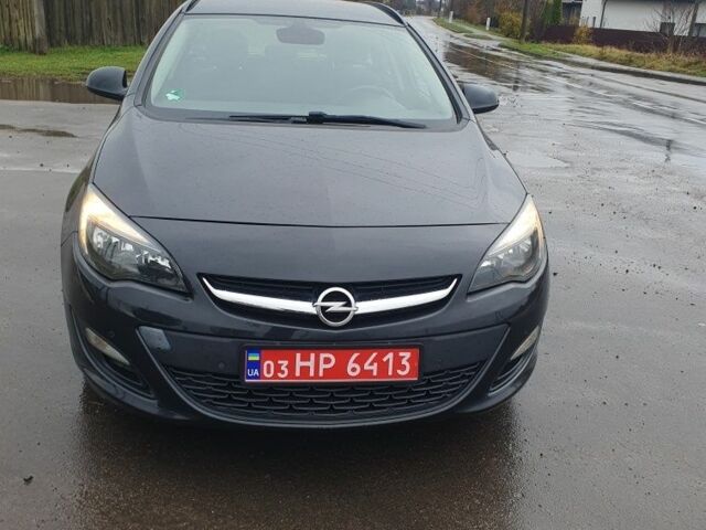 Черный Опель Астра, объемом двигателя 1.6 л и пробегом 251 тыс. км за 7500 $, фото 1 на Automoto.ua