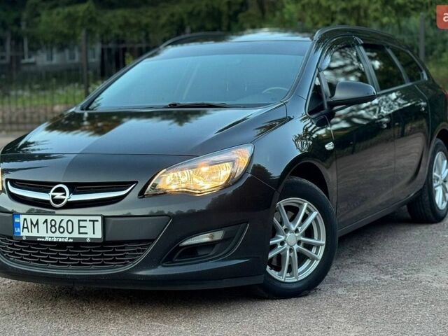 Чорний Опель Астра, об'ємом двигуна 2 л та пробігом 241 тис. км за 8650 $, фото 1 на Automoto.ua