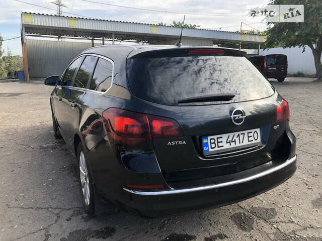 Черный Опель Астра, объемом двигателя 1.6 л и пробегом 318 тыс. км за 6850 $, фото 1 на Automoto.ua