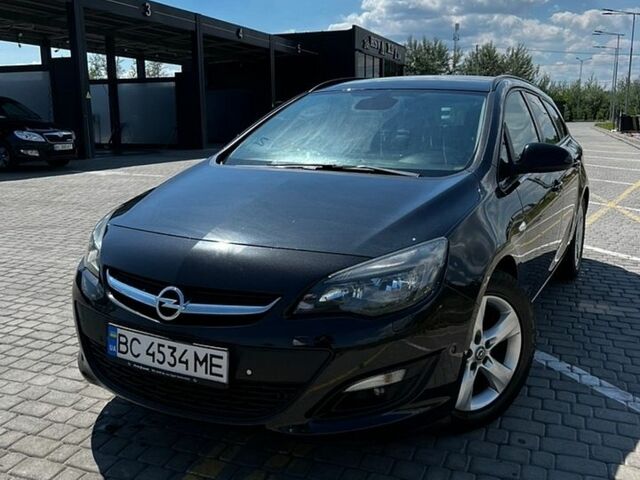 Черный Опель Астра, объемом двигателя 1.6 л и пробегом 248 тыс. км за 7200 $, фото 1 на Automoto.ua