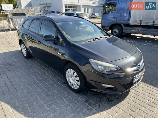Черный Опель Астра, объемом двигателя 1.6 л и пробегом 243 тыс. км за 8200 $, фото 1 на Automoto.ua