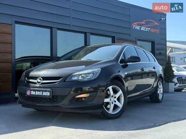 Черный Опель Астра, объемом двигателя 1.6 л и пробегом 216 тыс. км за 7900 $, фото 1 на Automoto.ua