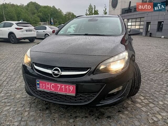 Черный Опель Астра, объемом двигателя 1.6 л и пробегом 273 тыс. км за 8500 $, фото 1 на Automoto.ua