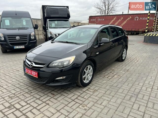 Черный Опель Астра, объемом двигателя 1.6 л и пробегом 146 тыс. км за 8800 $, фото 1 на Automoto.ua