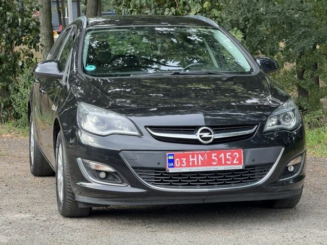 Черный Опель Астра, объемом двигателя 1.6 л и пробегом 156 тыс. км за 9300 $, фото 1 на Automoto.ua