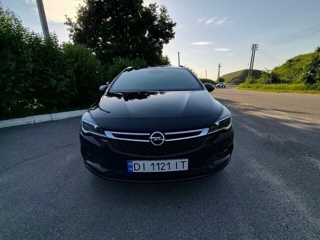 Черный Опель Астра, объемом двигателя 1.6 л и пробегом 185 тыс. км за 11300 $, фото 1 на Automoto.ua