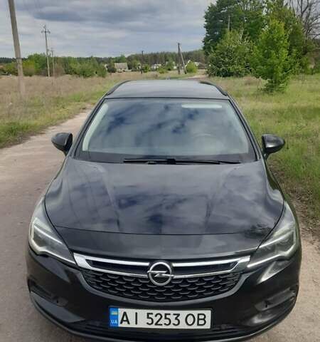 Черный Опель Астра, объемом двигателя 1.6 л и пробегом 223 тыс. км за 9500 $, фото 1 на Automoto.ua