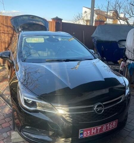 Черный Опель Астра, объемом двигателя 1.6 л и пробегом 218 тыс. км за 9950 $, фото 1 на Automoto.ua