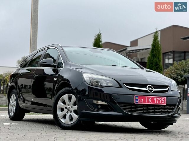 Черный Опель Астра, объемом двигателя 1.6 л и пробегом 236 тыс. км за 7600 $, фото 1 на Automoto.ua