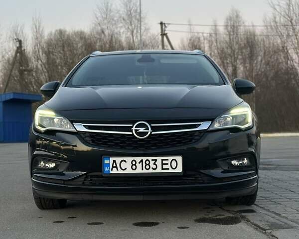 Черный Опель Астра, объемом двигателя 1.6 л и пробегом 247 тыс. км за 9550 $, фото 1 на Automoto.ua