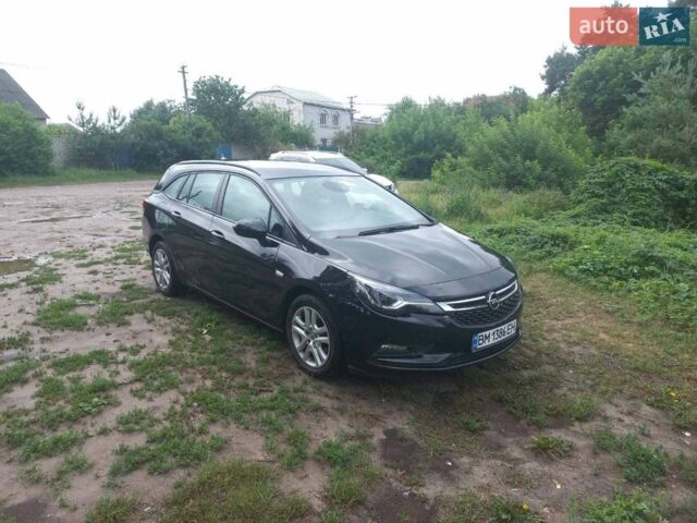 Черный Опель Астра, объемом двигателя 1.6 л и пробегом 153 тыс. км за 12500 $, фото 1 на Automoto.ua