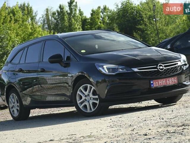 Черный Опель Астра, объемом двигателя 1.6 л и пробегом 183 тыс. км за 9600 $, фото 1 на Automoto.ua