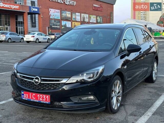 Черный Опель Астра, объемом двигателя 1.6 л и пробегом 223 тыс. км за 10300 $, фото 1 на Automoto.ua