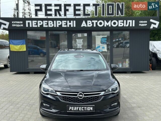 Черный Опель Астра, объемом двигателя 1.6 л и пробегом 238 тыс. км за 9500 $, фото 1 на Automoto.ua